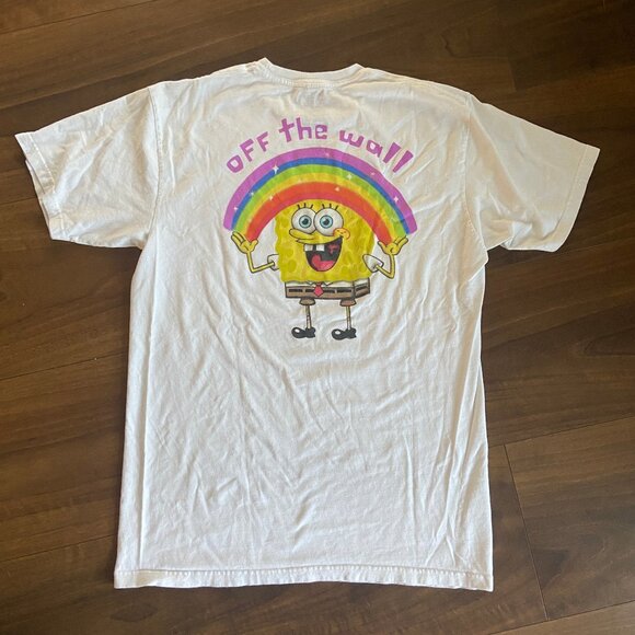 Vans x Spongebob Rainbow T Shirt - Size M - Picture 1 of 4